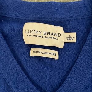 Lucky Brand 100% Cashmere Sweater